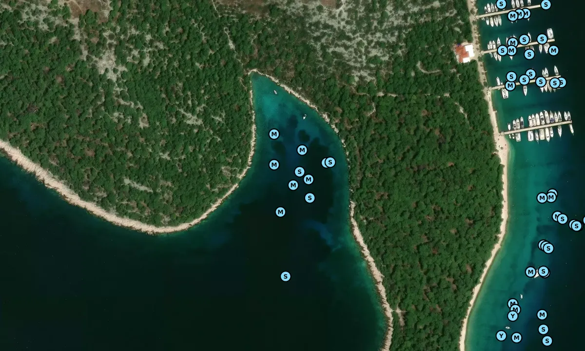 Satelite image of Uvala Kacola