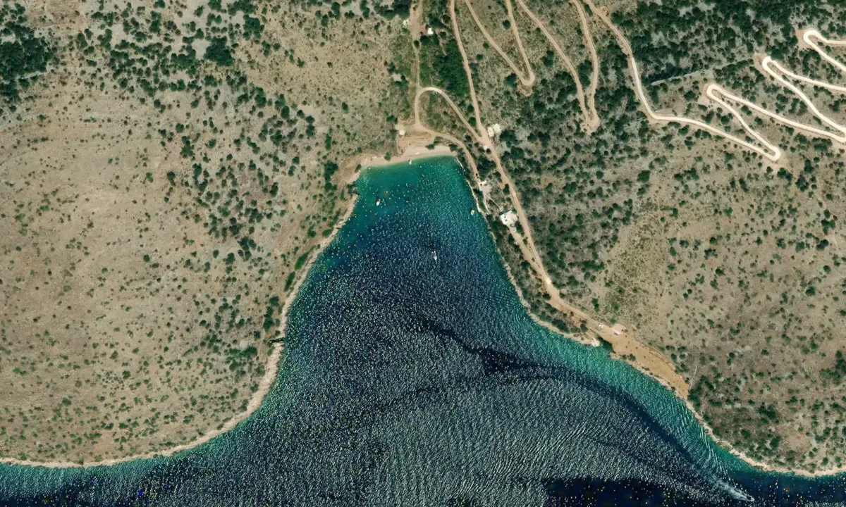 Satelite image of Uvala konjska