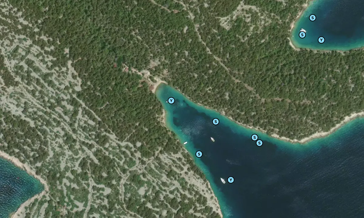 Satelite image of Uvala Magarna