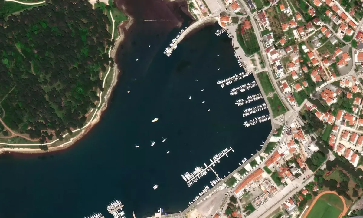 Flyfoto av Uvala Medulin
