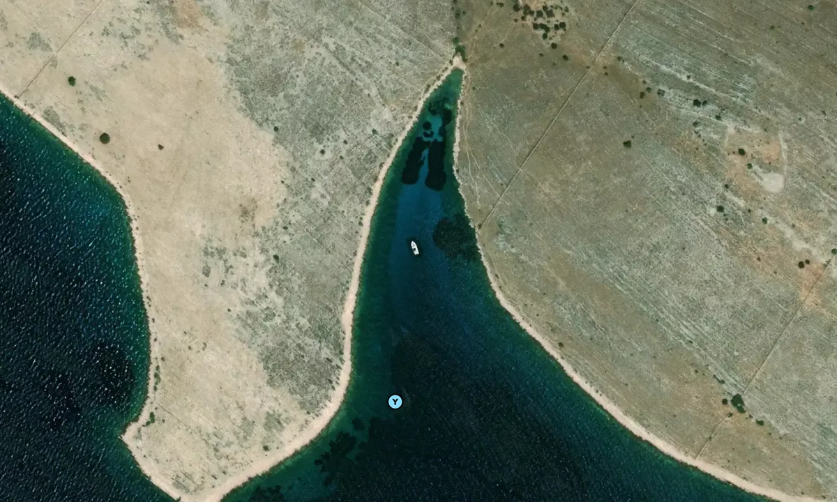 Satelite image of Uvala Pivcena