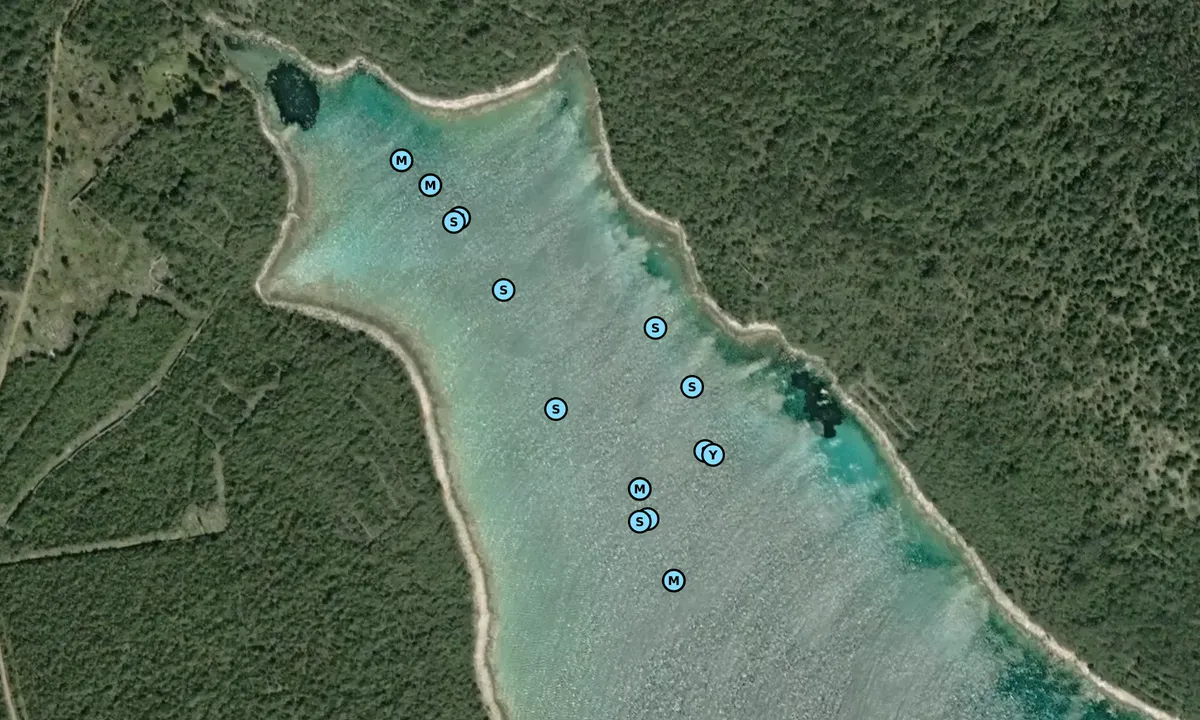 Satelite image of Uvala Potkujni