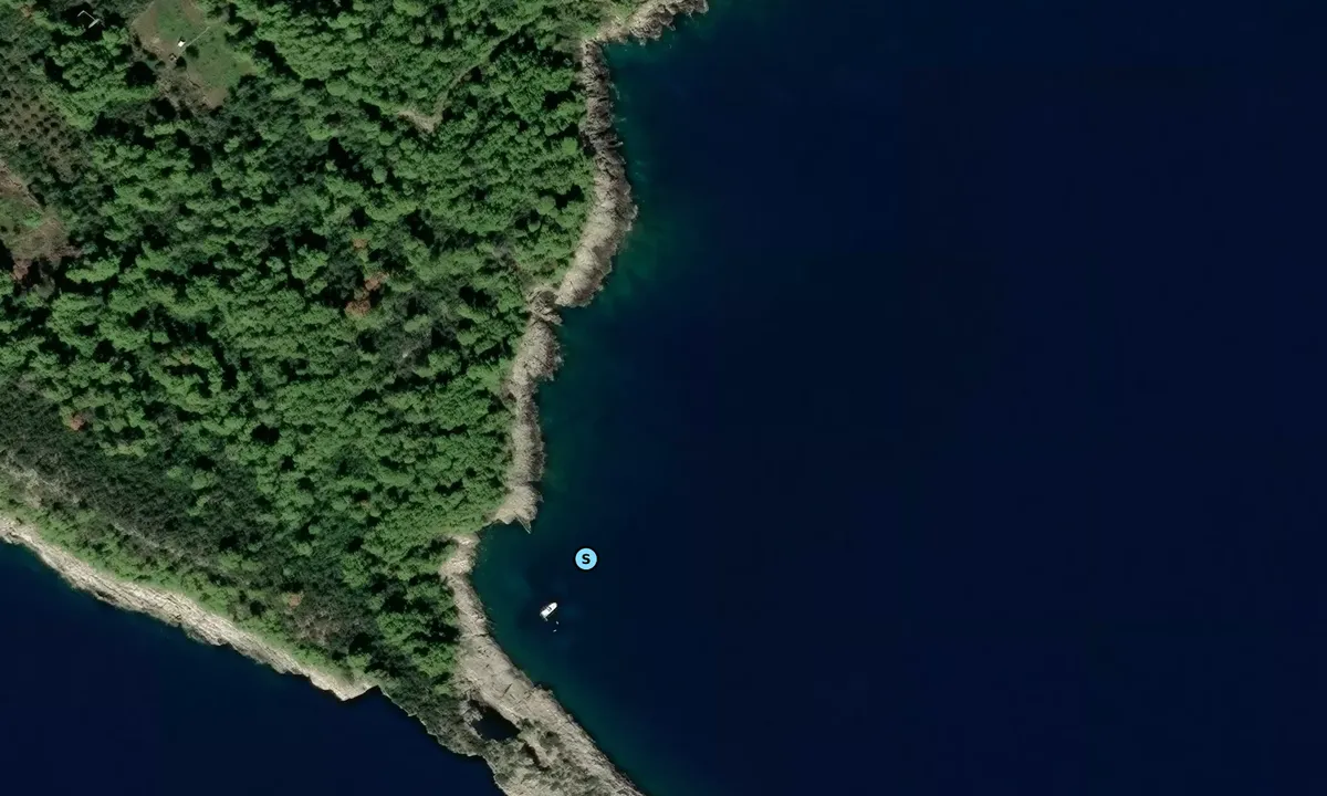 Satelite image of Uvala Prtusa