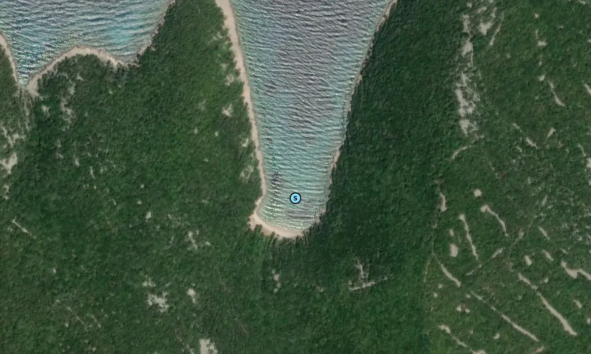 Satelite image of Uvala Radiboj