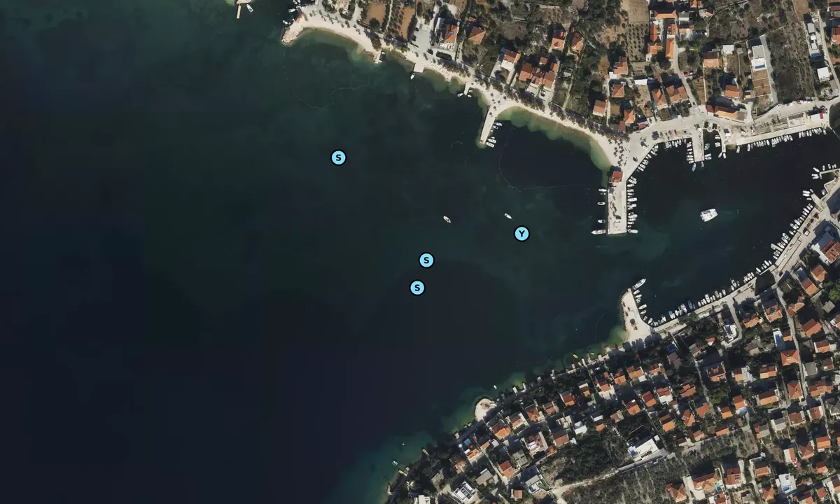 Satelite image of Uvala Sasina