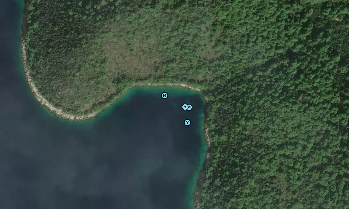 Satelite image of Uvala Velika Letisca