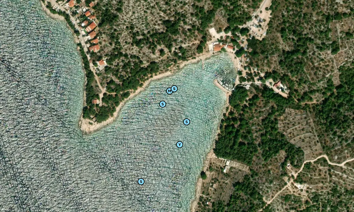 Satelite image of Uvala Vucigrade