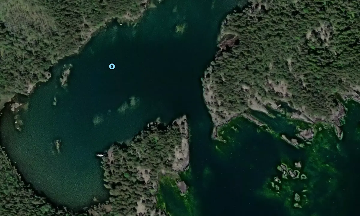 Satelite image of Uvviken - Karlsborg