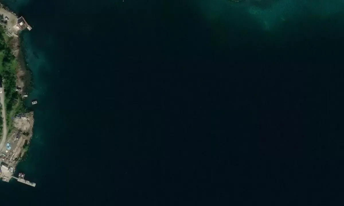 Satelite image of Vågbotn