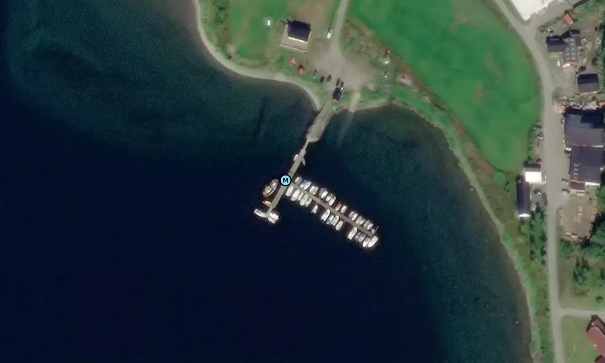 Satelite image of Vågen Småbåthavn