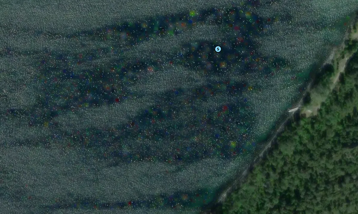 Satelite image of Vågsætervågen