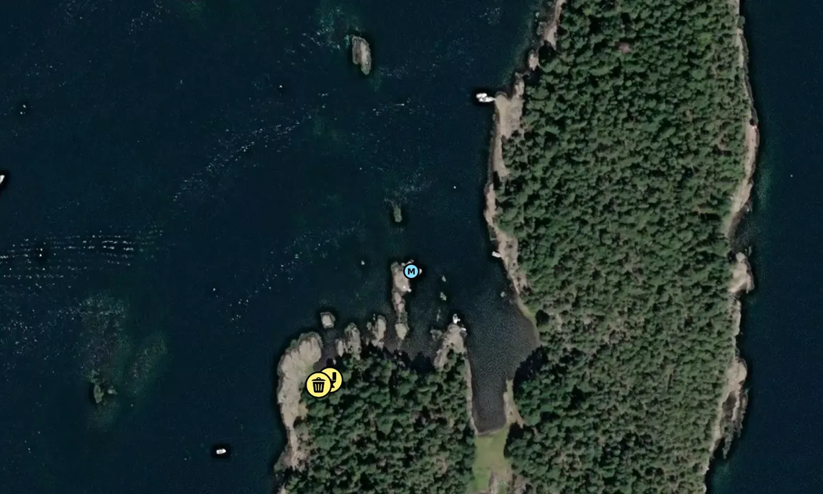 Satelite image of Vakersholmen Nord