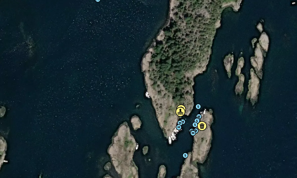 Satelite image of Vakersholmen sv