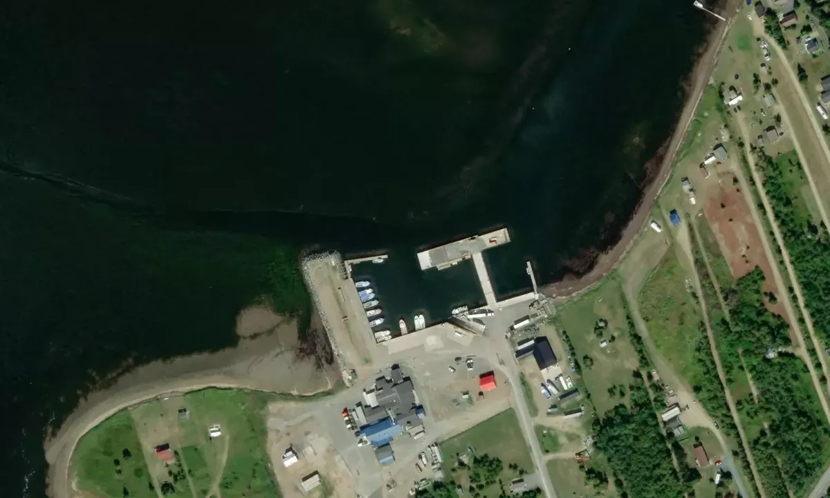 Satelite image of Val Comeau