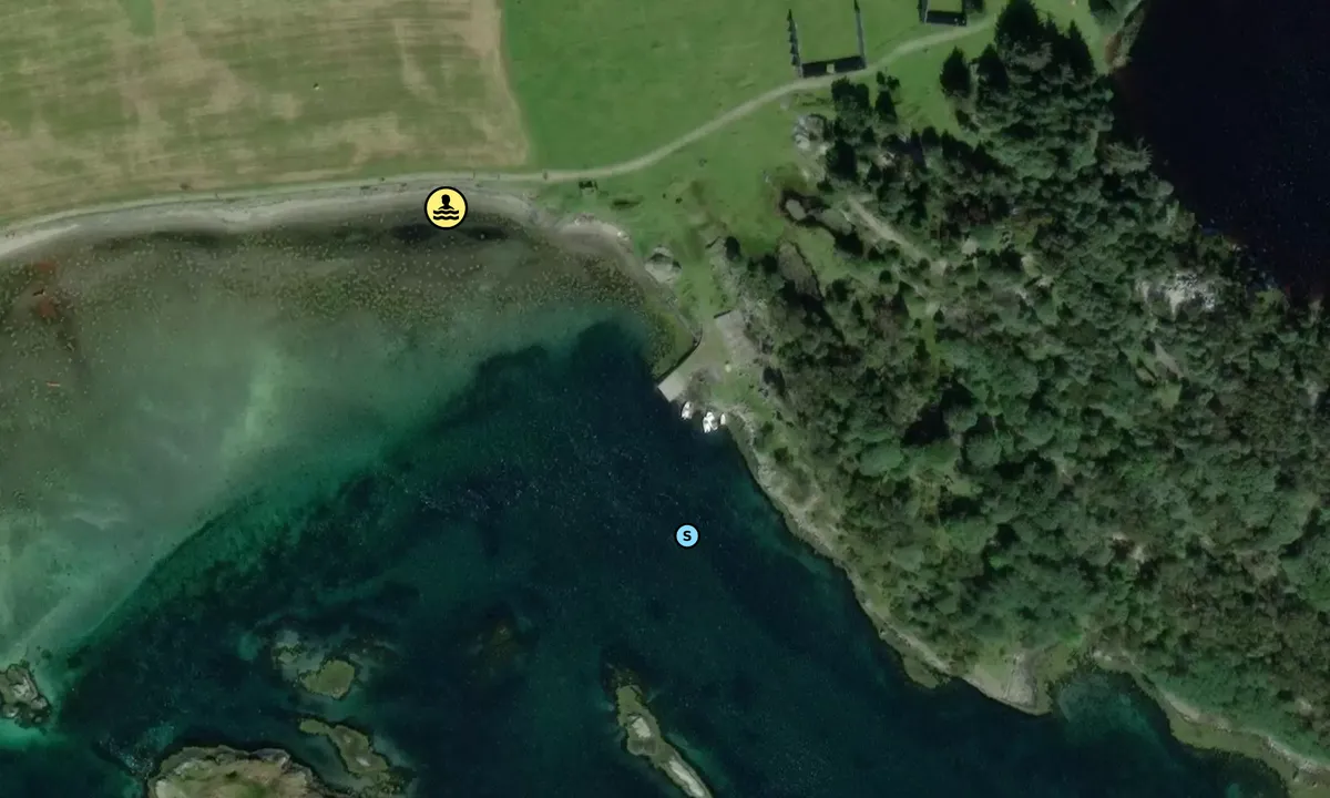 Satelite image of Valen - Herdla