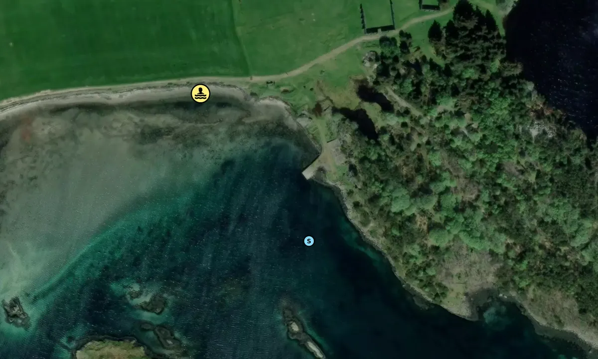 Satelite image of Valen - Herdla