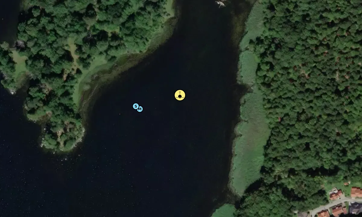 Satelite image of Valjeviken - SXK Blekinge bouy