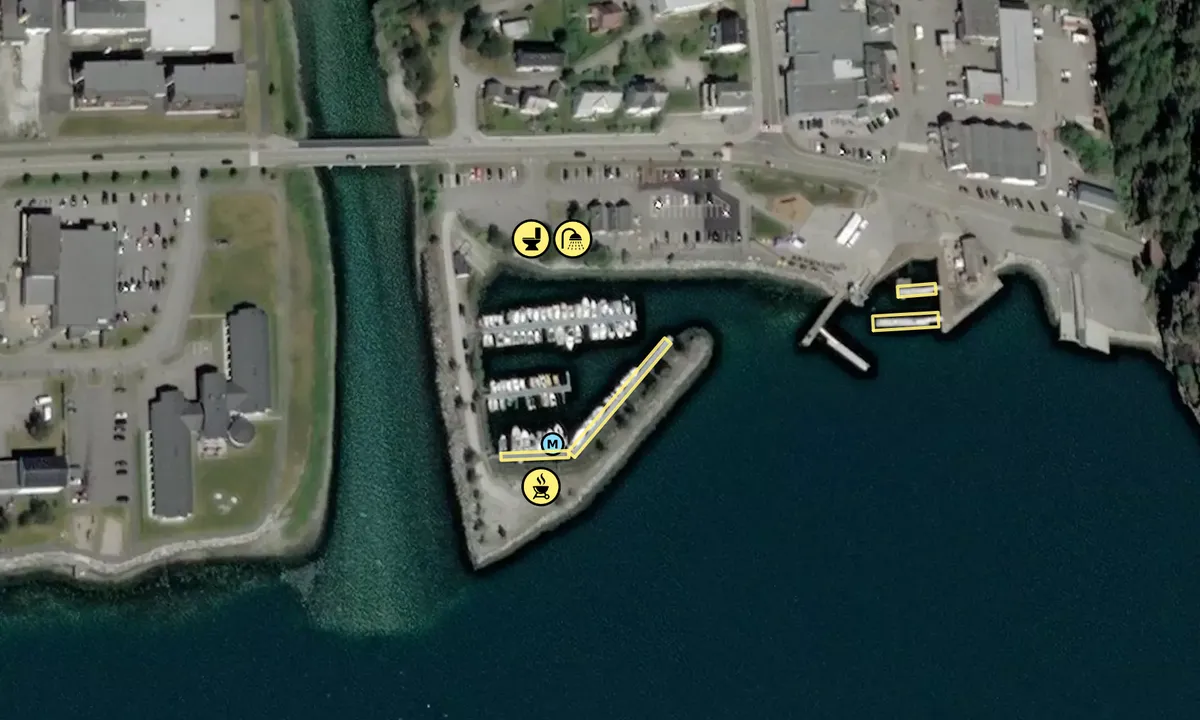 Satelite image of Valldal Marina
