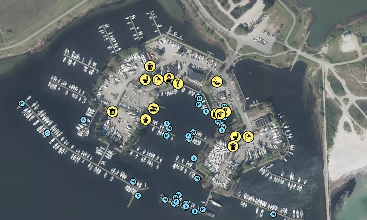 Satelite image of Vallensbæk Havn