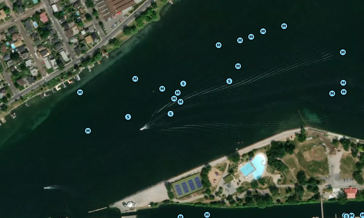 Satelite image of Valleyfield