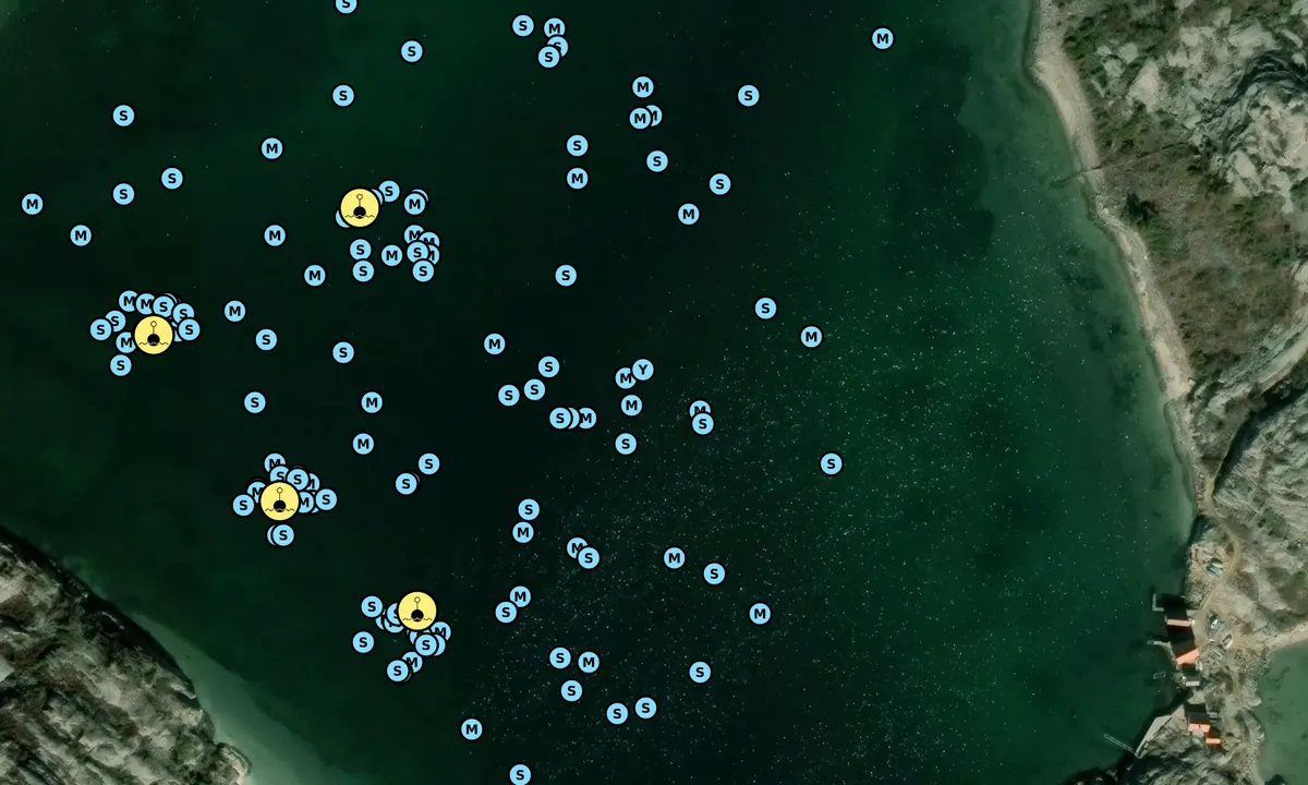 Satelite image of Valön Långö