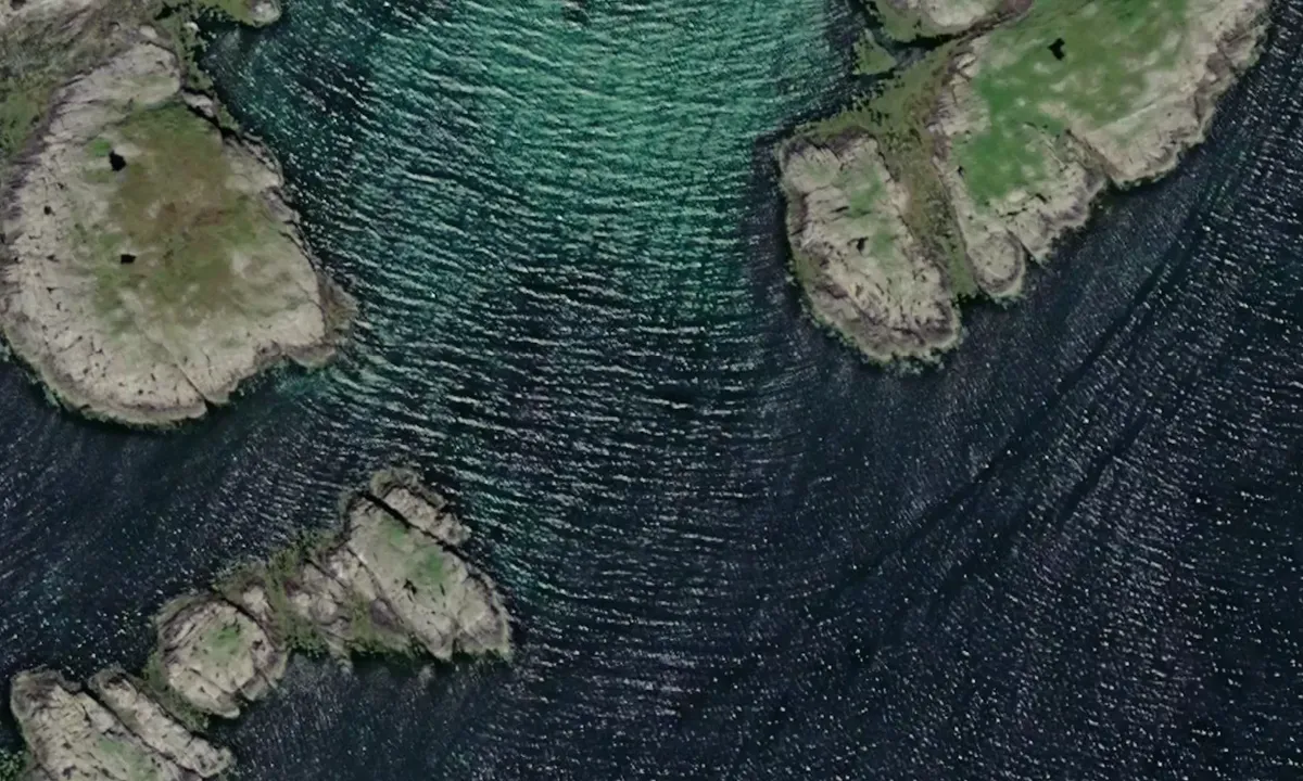 Satelite image of Valsholman