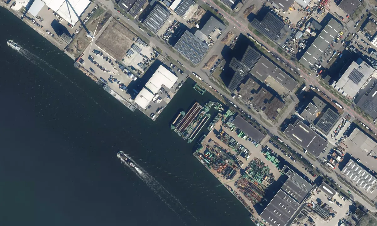 Satelite image of Van Hemerthaven