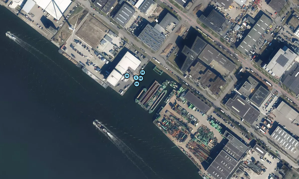 Satelite image of Van Hemerthaven