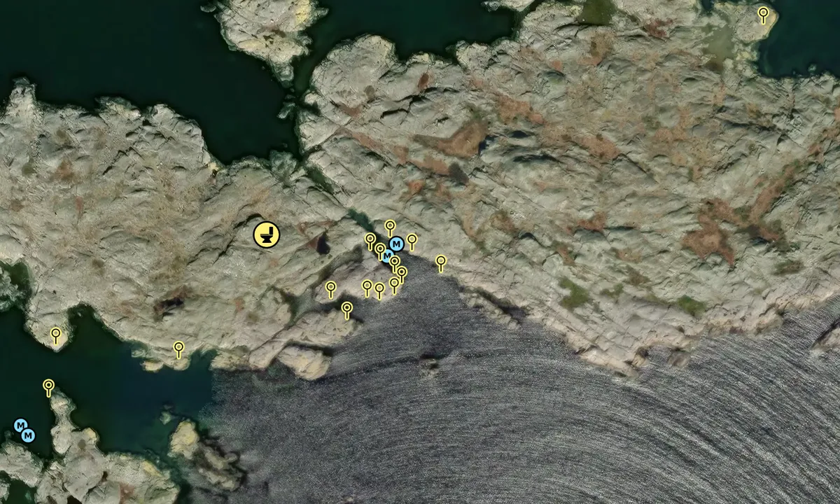 Satelite image of Vannholmarna