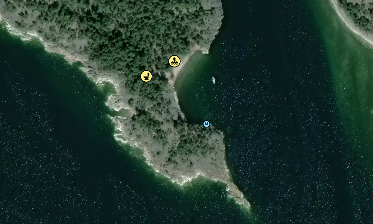 Satelite image of Vånsholmen (Skarprunmarn)