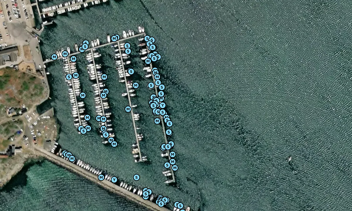 Satelite image of Varberg - Getterön Marina