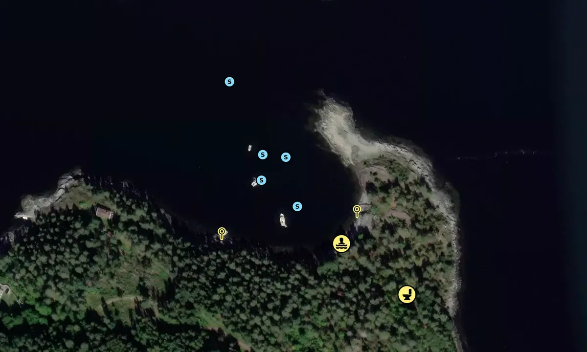 Satelite image of Varnestangen