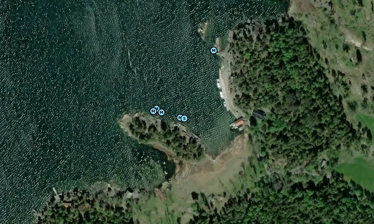 Satelite image of Vässarö Djuphamn