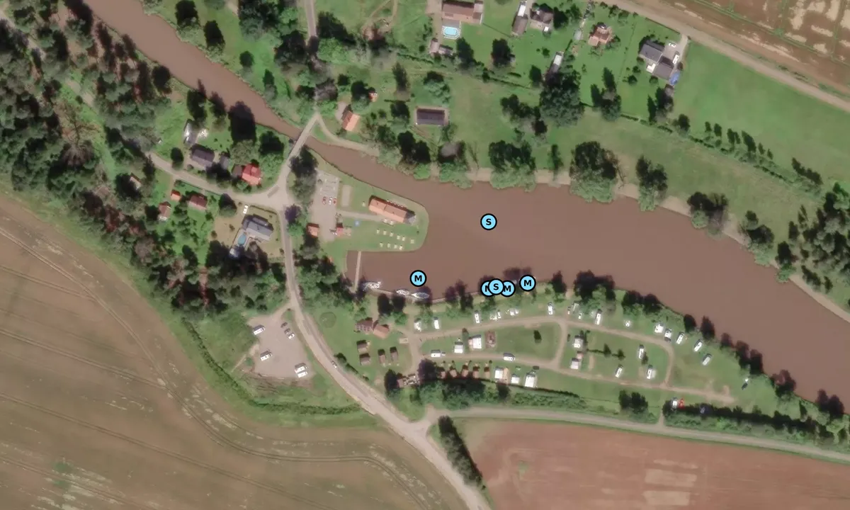 Satelite image of Vassbacken