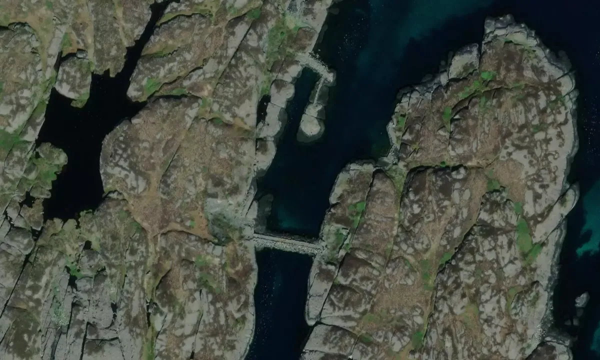 Satelite image of Vassøyene