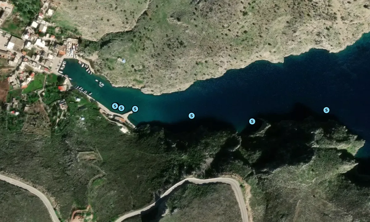 Satelite image of Vathys