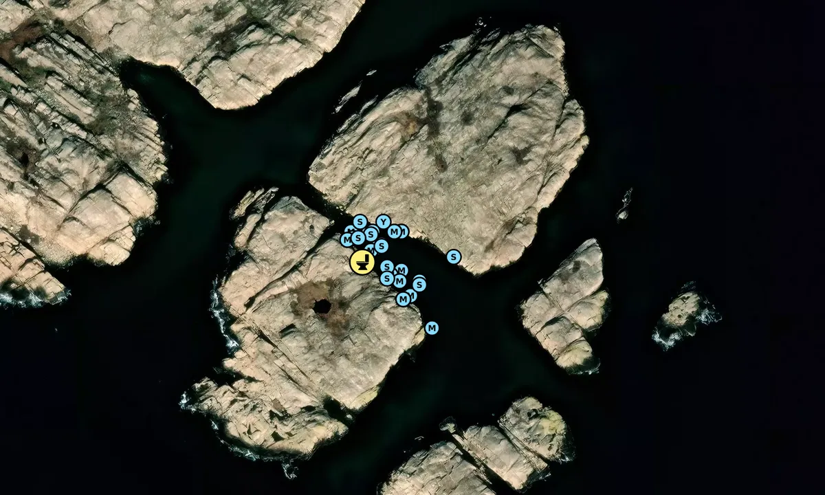 Satelite image of Vedholmen - Hamnholmen