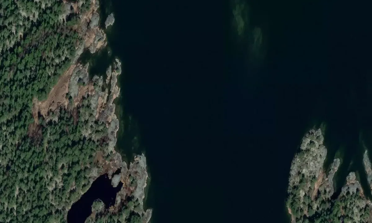 Satelite image of Vedviken