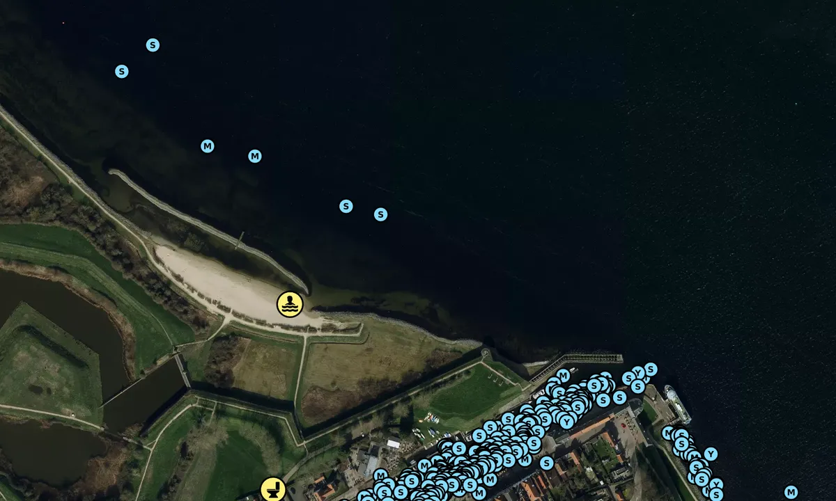 Satelite image of Veere