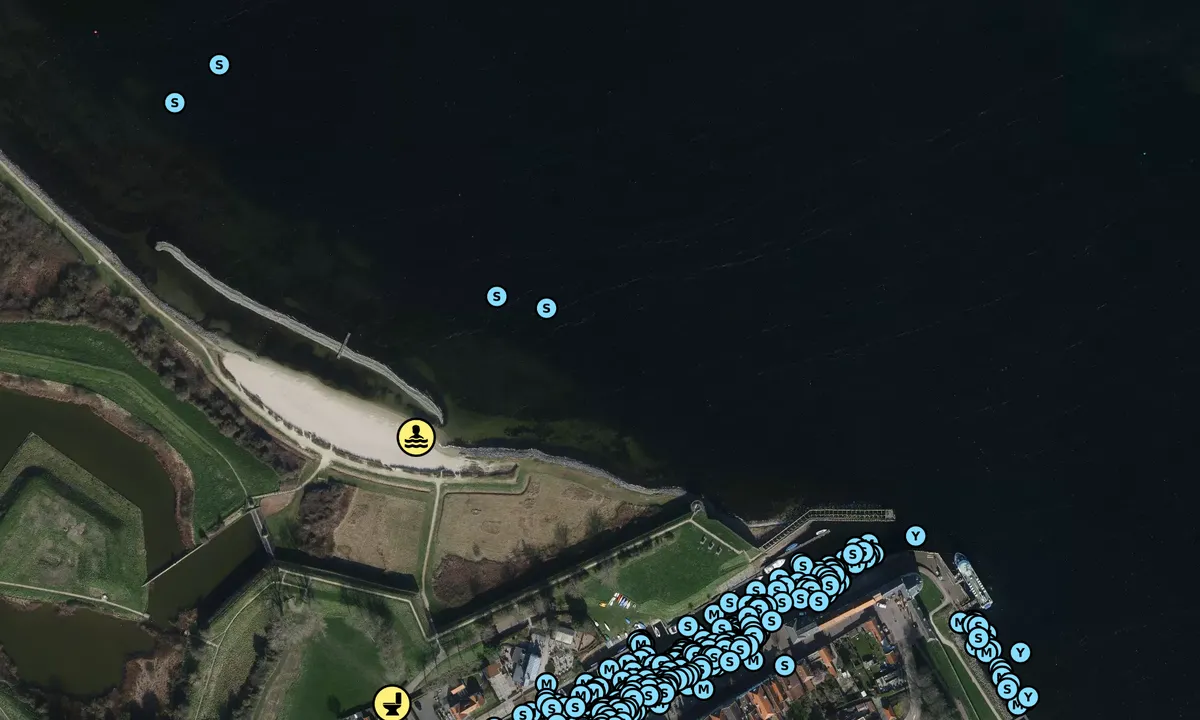 Satelite image of Veere