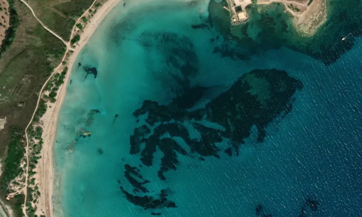 Satelite image of Vendicari