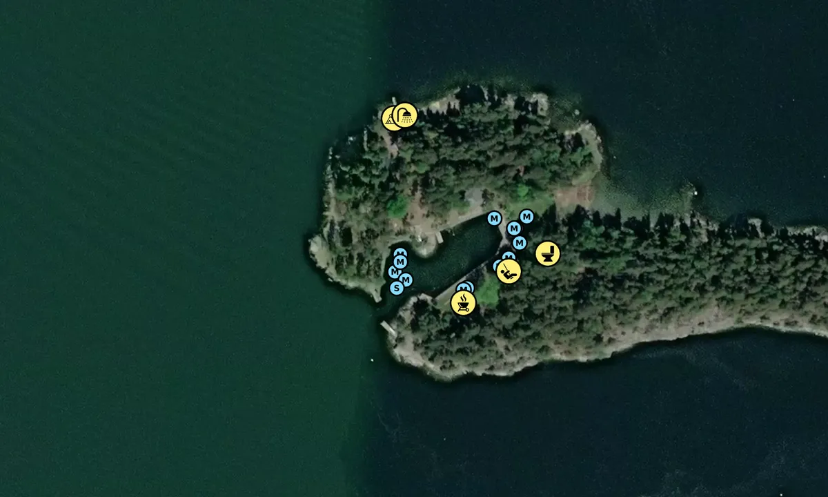 Satelite image of Verkarna