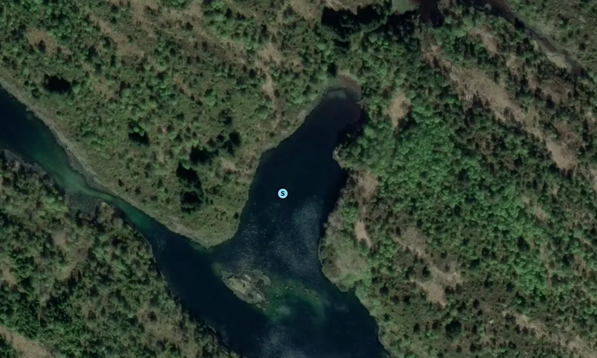 Satelite image of Vestre Eidsvika