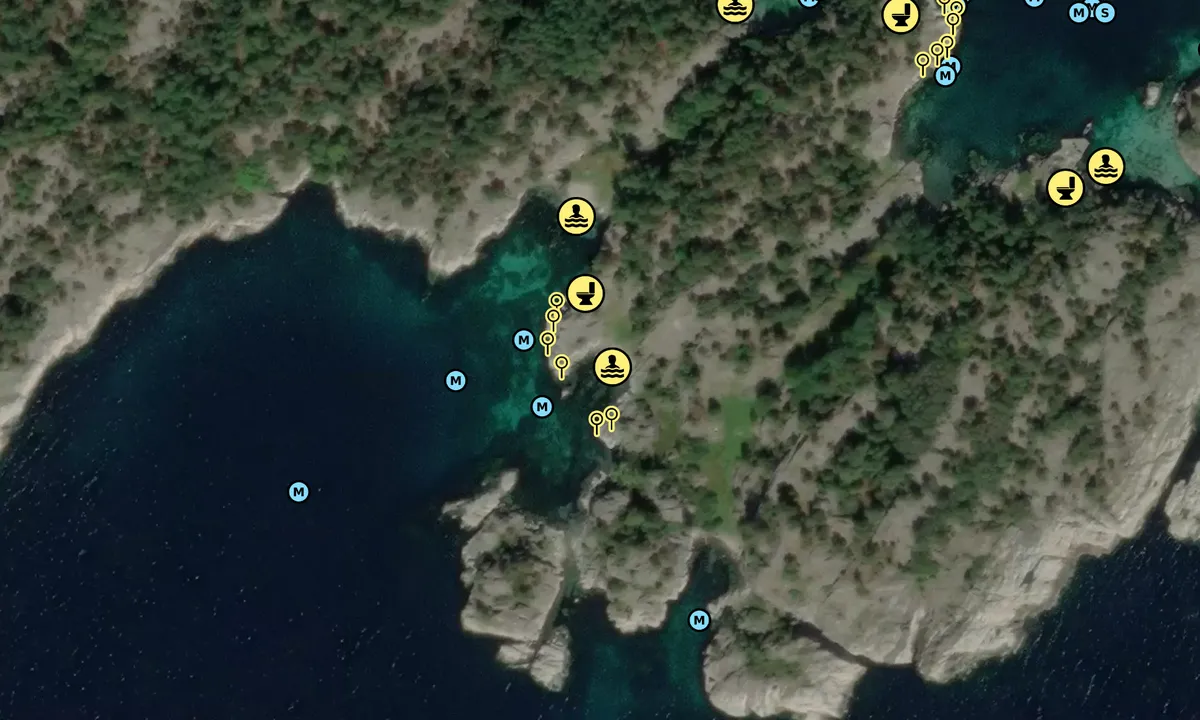 Satelite image of Vestre Hestholmbukta