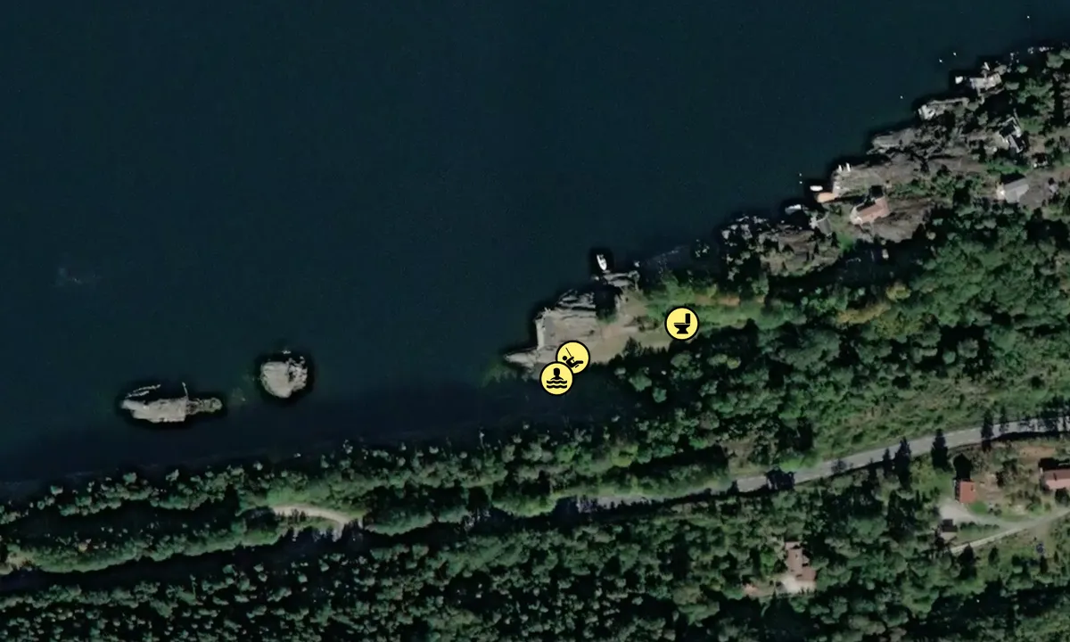 Satelite image of Vestre Stabbestad