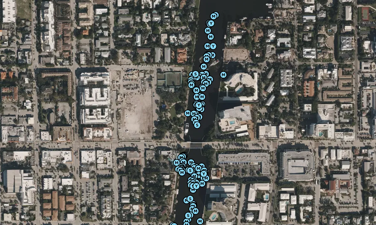 Satelite image of Veteran's Park