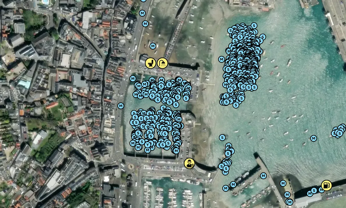 Satelite image of Victoria Marina