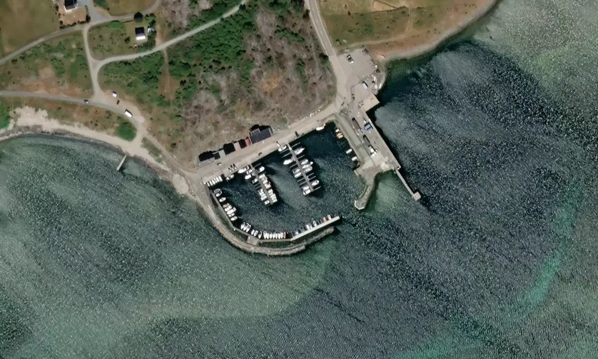 Satelite image of Videberg