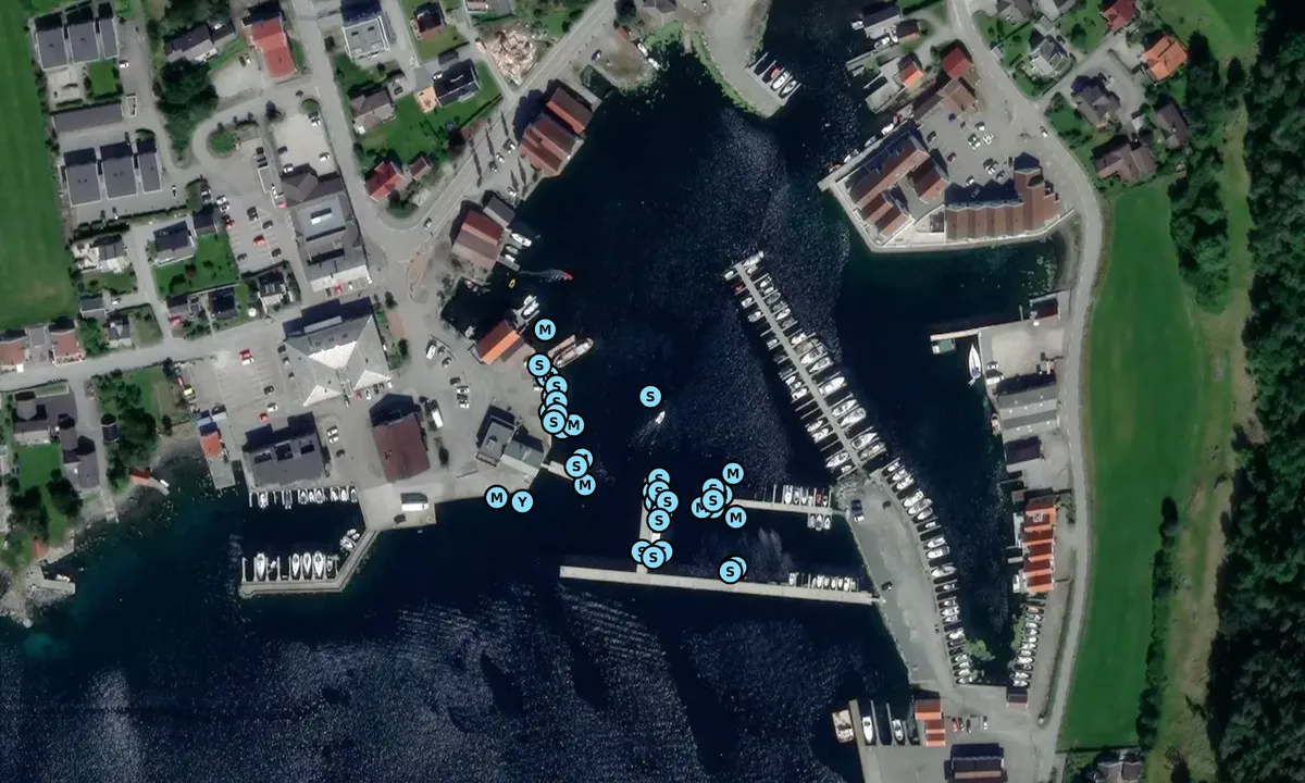 Satelite image of Vikevåg