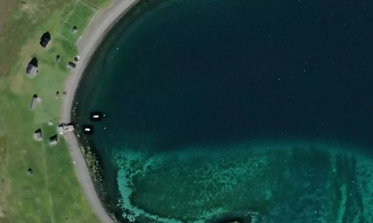 Satelite image of Vikhamn